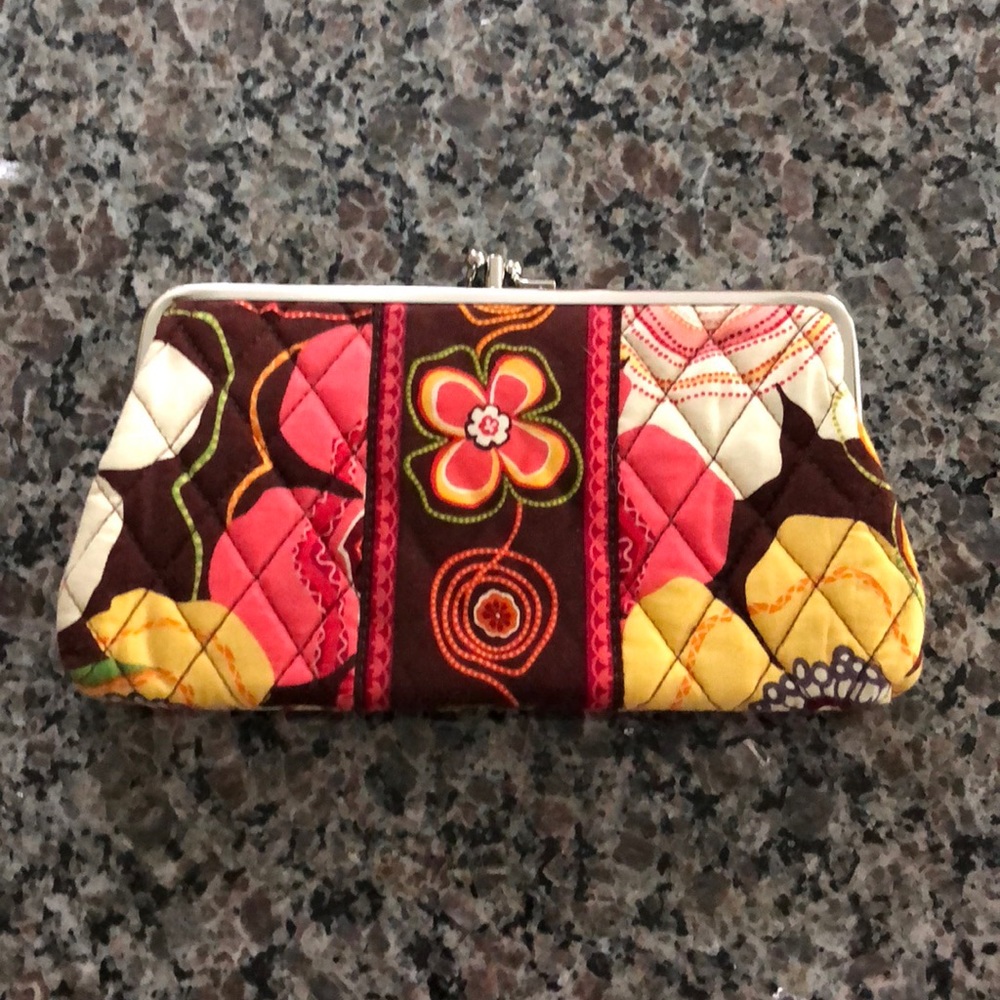 Vera Bradley Kisslock Wallet